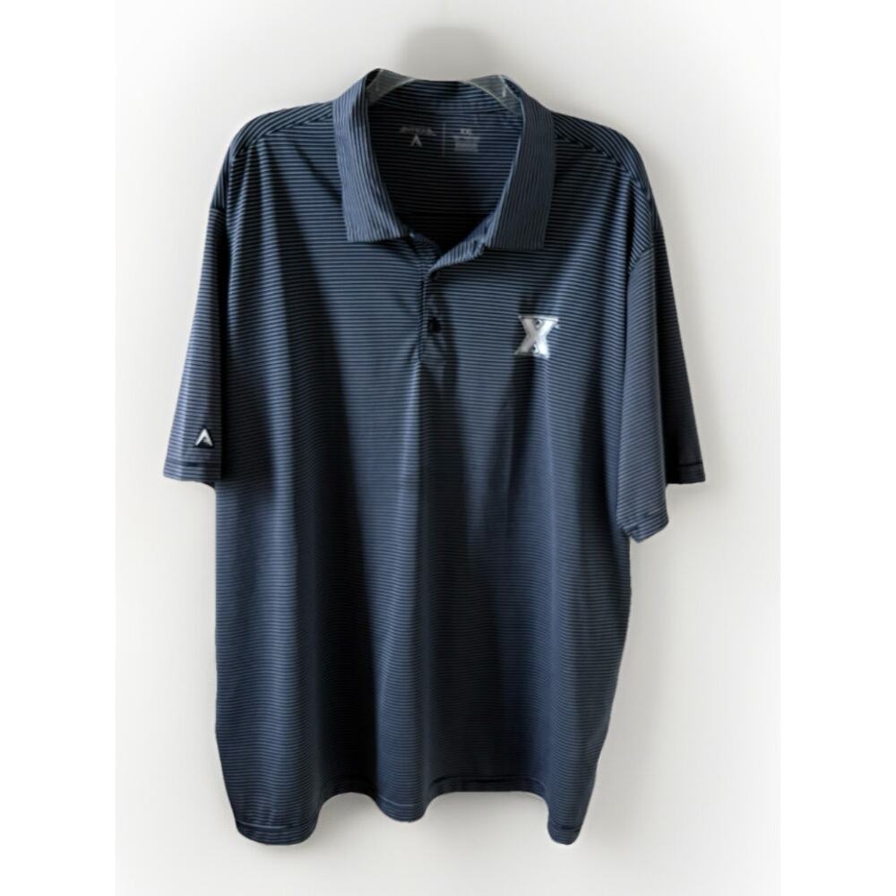 Antigua Xavier X Polo Shirt Quest Embroidered  Mens  Size XXL